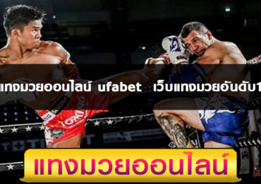 แทงมวยออนไลน์ ufabet เว็บแทงมวยอันดับ1