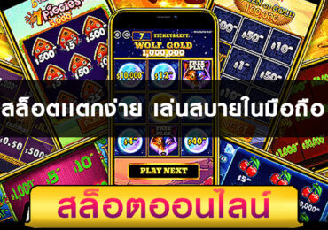 สล็อตแตกง่าย เล่นสบายในมือถือ